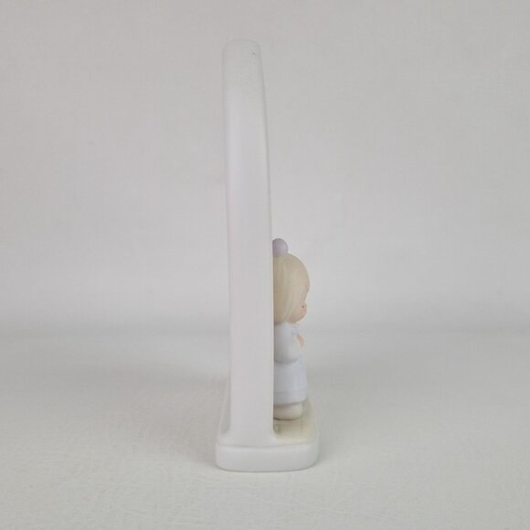 Precious Moments 523380 "Blessed Are They That Mourn" Porcelain Figurine Vntg - Picture 4 of 6